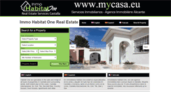 Desktop Screenshot of mycasa.eu
