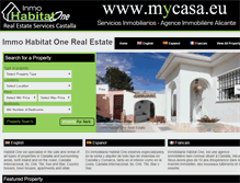 Tablet Screenshot of mycasa.eu