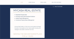 Desktop Screenshot of mycasa.com